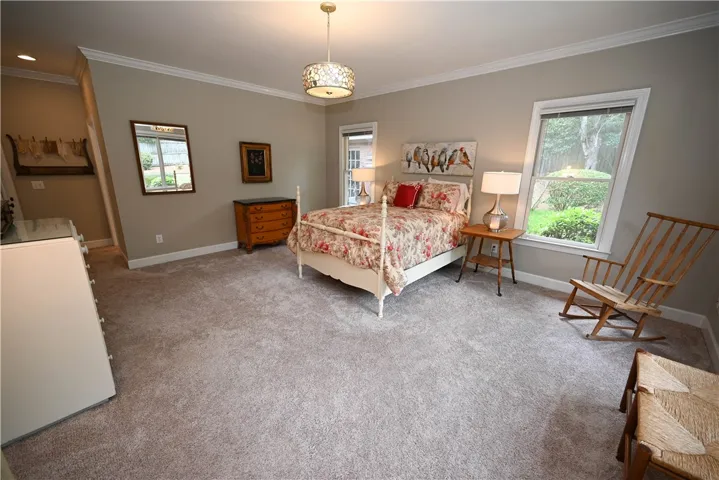 Large master bedroom.