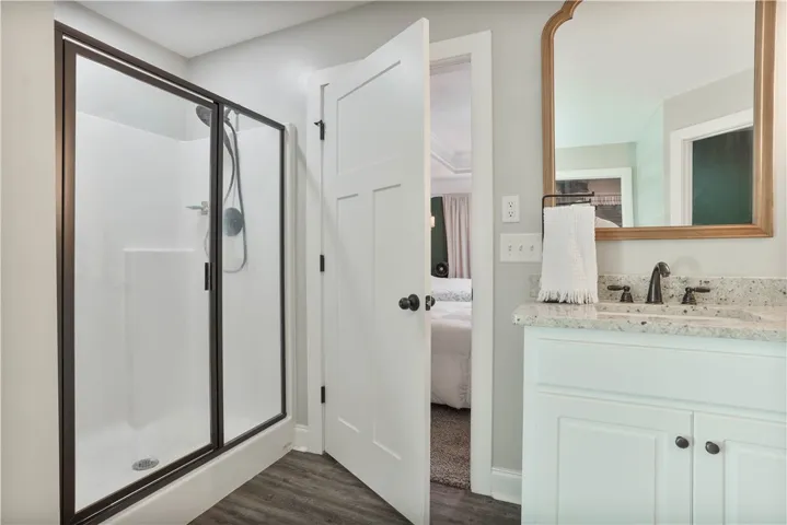 So much space in this Primary Suite!  Double Vanity, Linen Storage, Private Water Closet, Walk-In Closet, Soaking Tub & Walk-In Shower