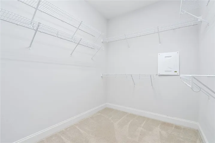 large primary closet