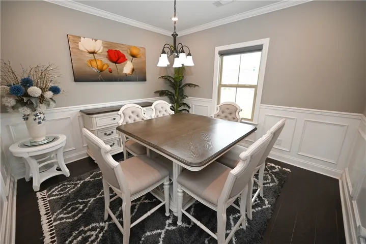 Dining Room off the foyer could also be a study