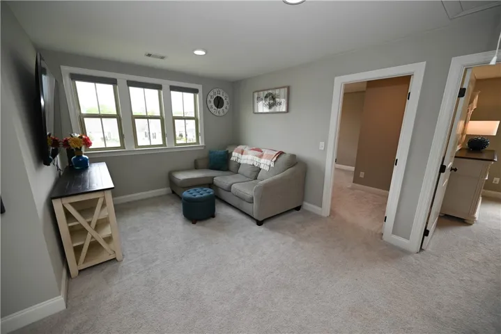 Second living room/landing on the second level.