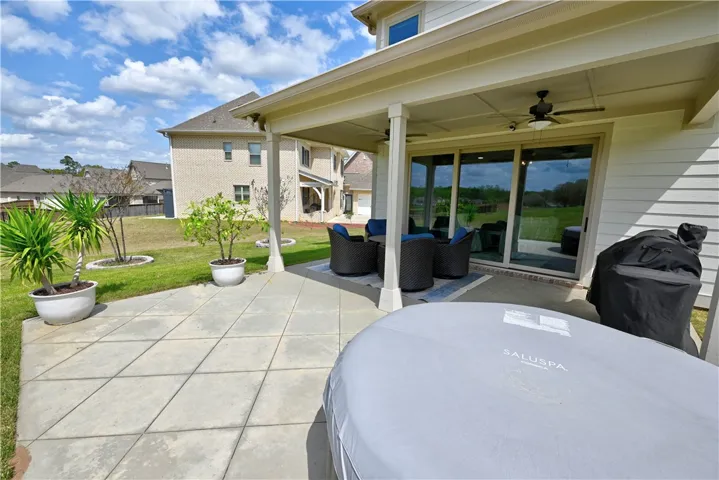 Back patio