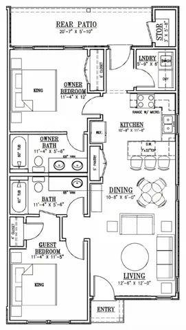 Floorplan. Duette in Camellia Crossing, Valley, AL. All plans, pricing and specifications are subject to change without notice.