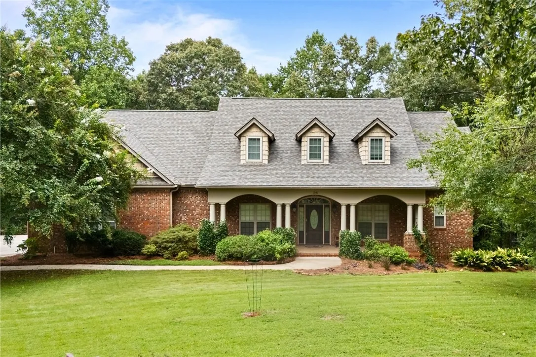Covered front porch