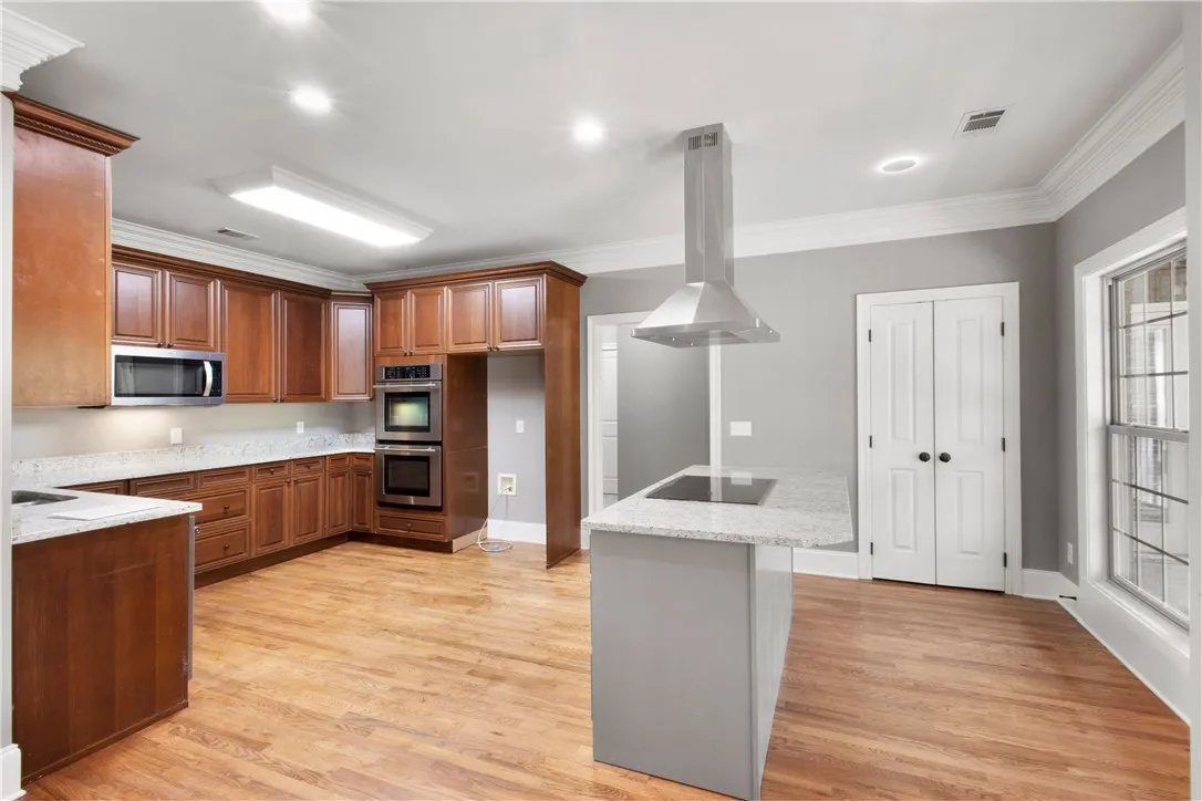 Remodeled kitchen