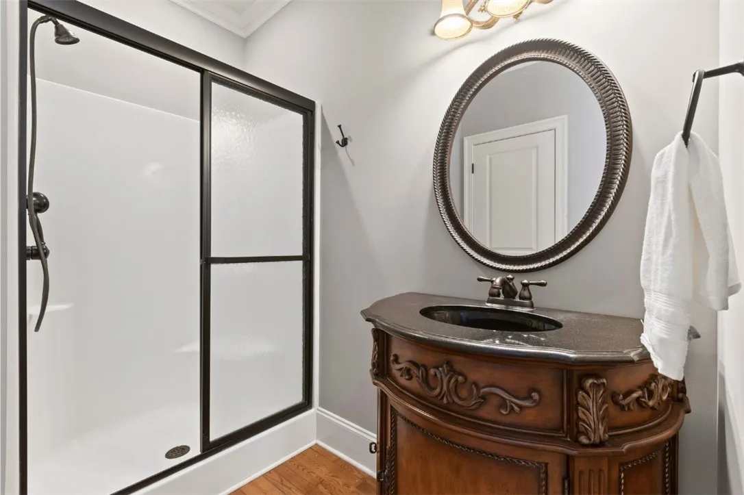 Hall bath