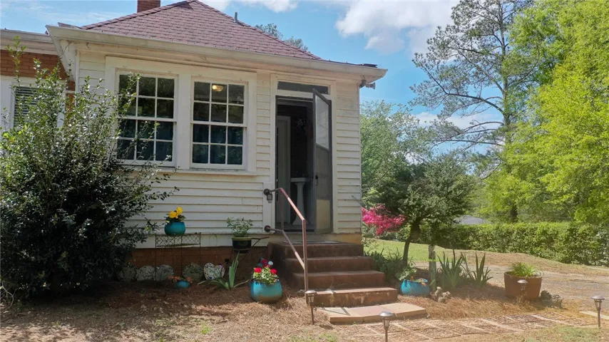 Rear entrance
