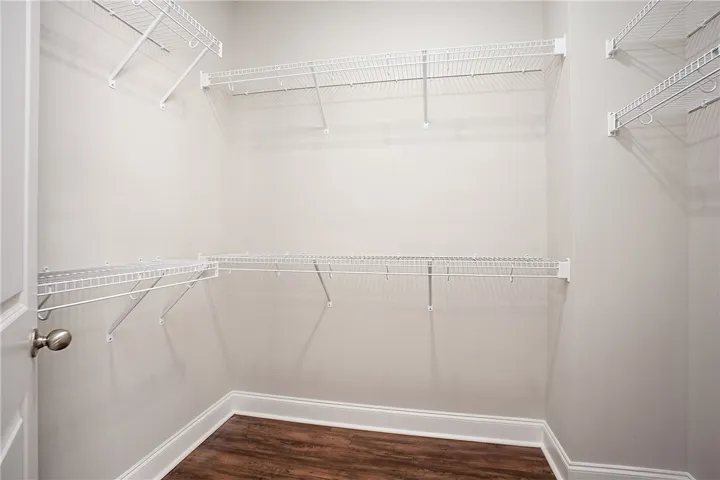 Primary Walk In Closet