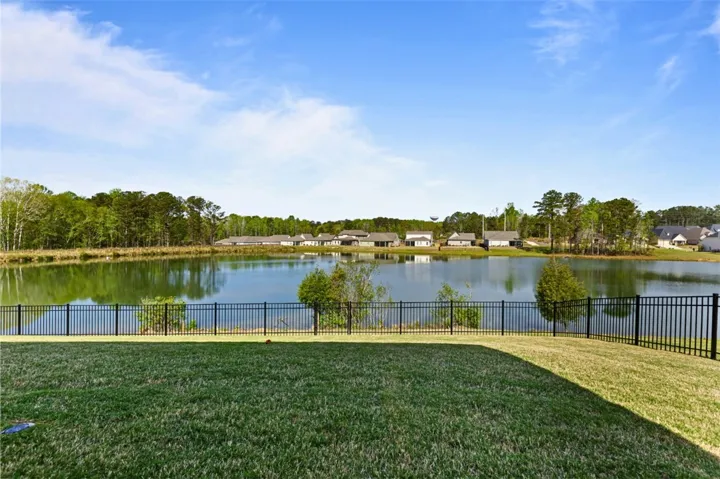 Peaceful lake view