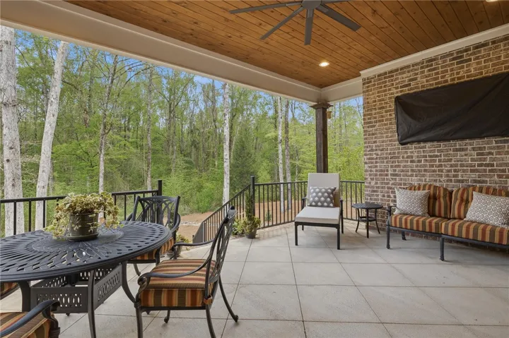 The porch is delightful!