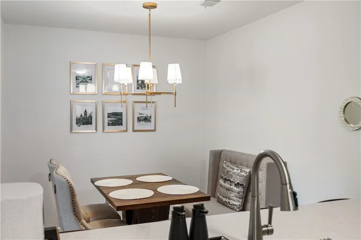 Ample seating for guests