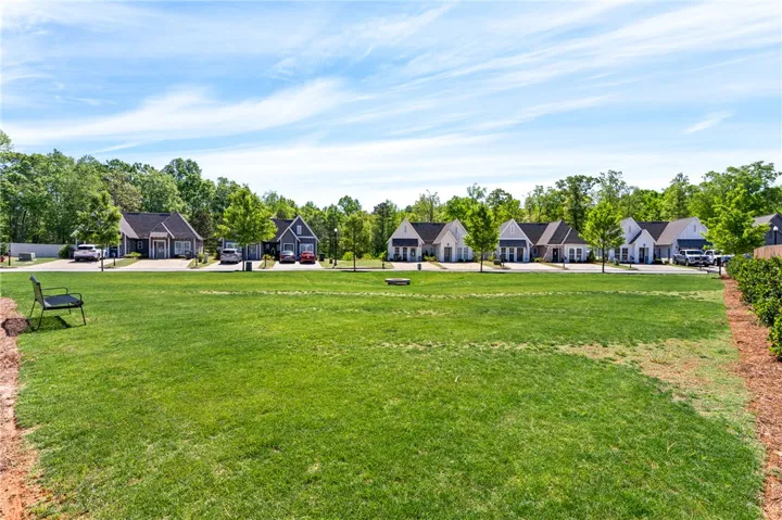 Residents of Fox Run enjoy access to the neighborhood pool, pavilion, and green spaces.