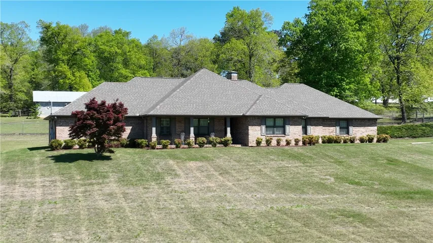 Front view - all brick well maintained-one owner home