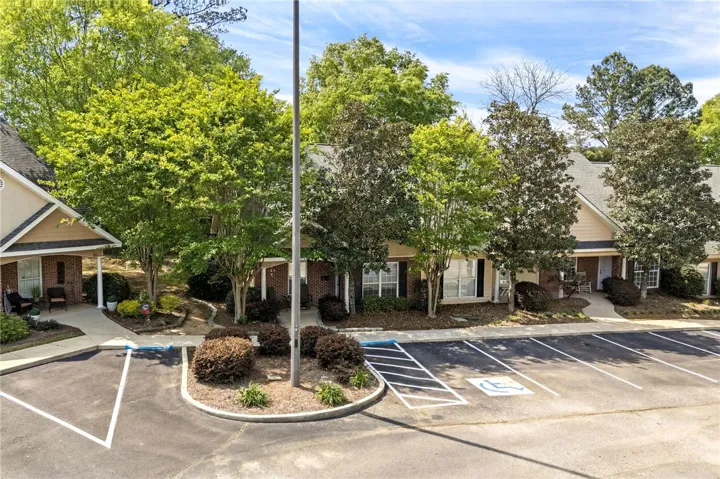 Park right at your door,  Handicap parking place right at door as well. Plenty of guest parking as well.
