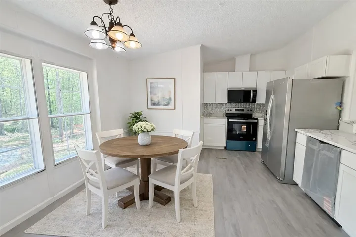 Virtually Staged Breakfast Room