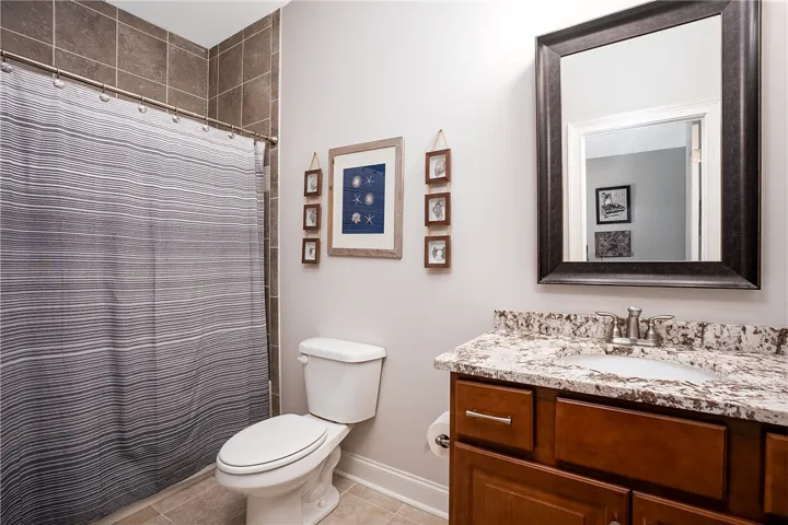 Bedroom 2 with ensuite bathroom