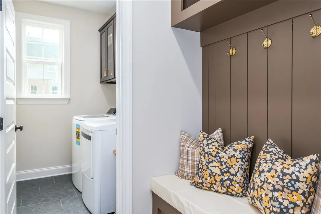 This image is of a previously built Azalea B model home, not the home for sale.