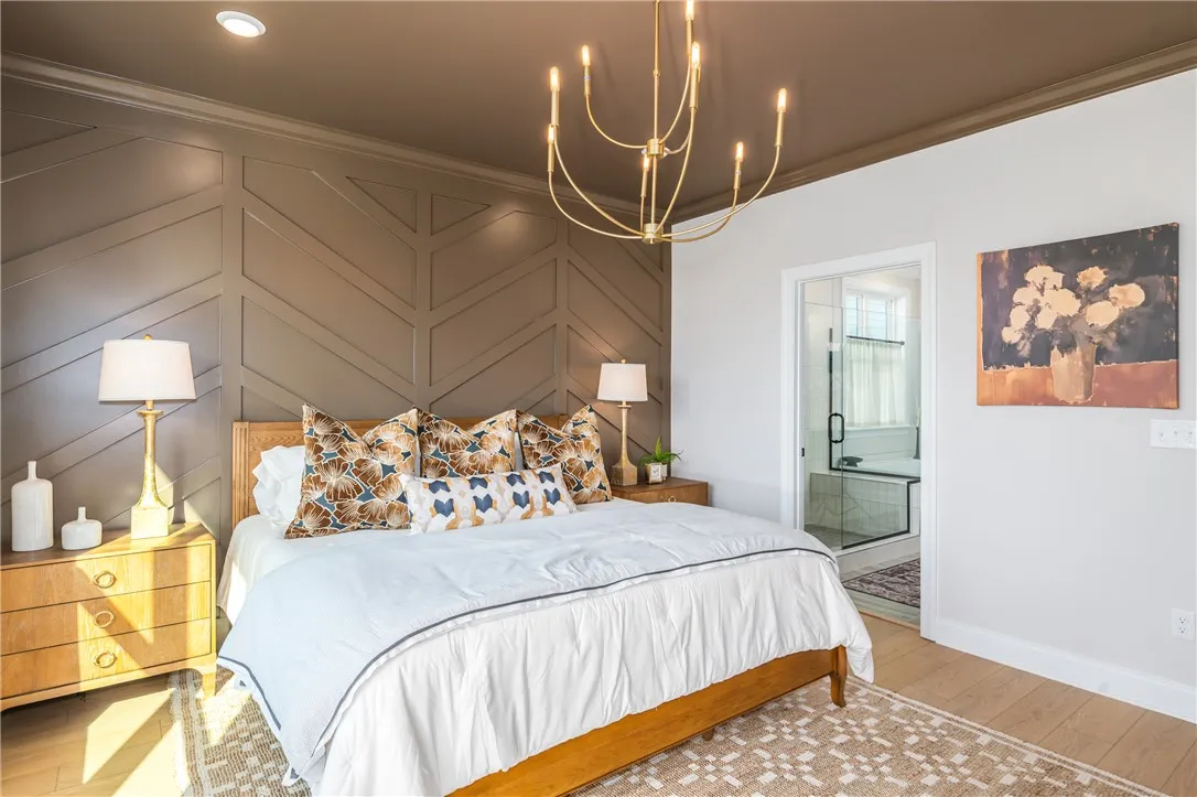 This image is of a previously built Azalea B model home, not the home for sale.