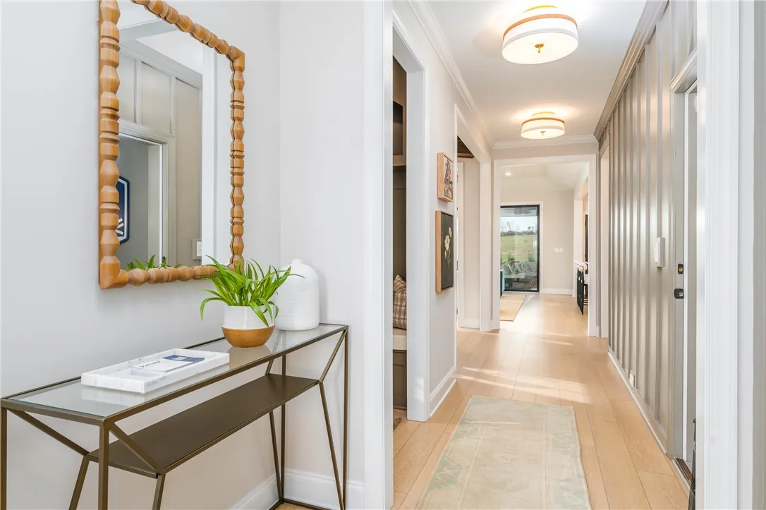 This image is of a previously built Azalea B model home, not the home for sale.