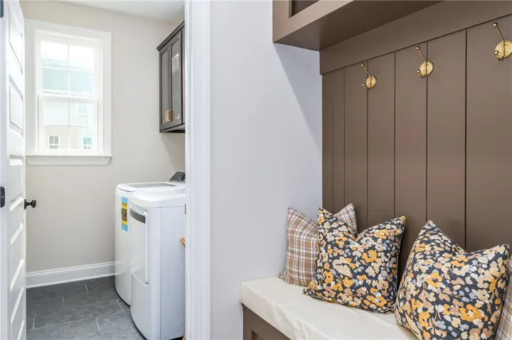 This image is of a previously built Azalea B model home, not the home for sale.