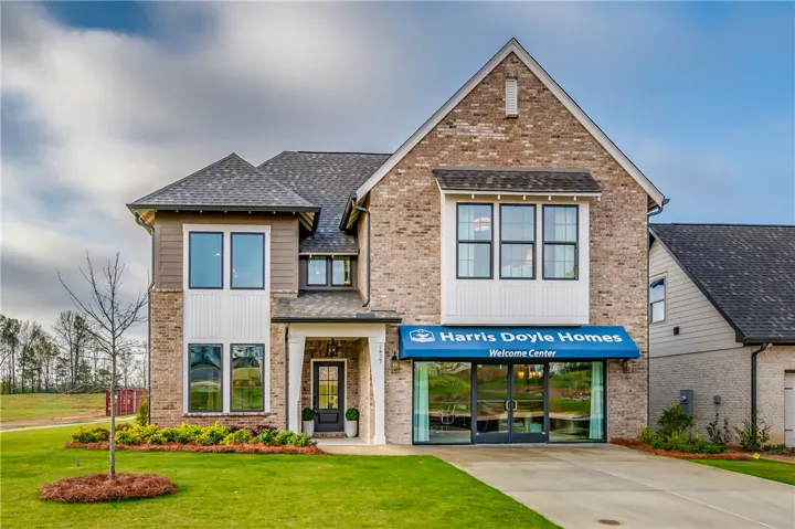 This image is of a previously built Azalea B model home, not the home for sale.