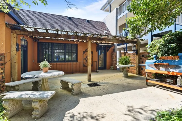 The private patio offers an ideal space for outdoor relaxation and entertaining.