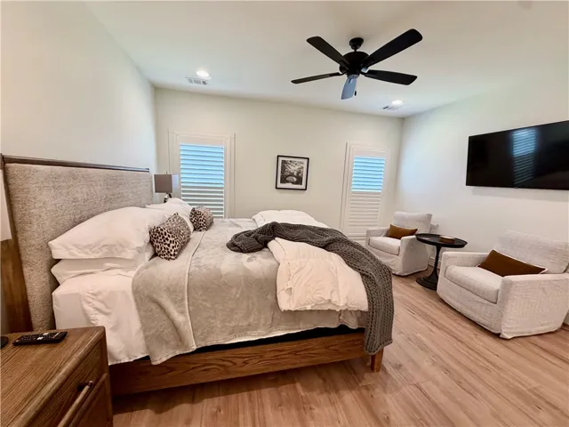 Another angle of the primary bedroom.