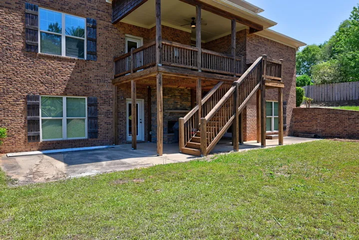 Basement leads to the patio!