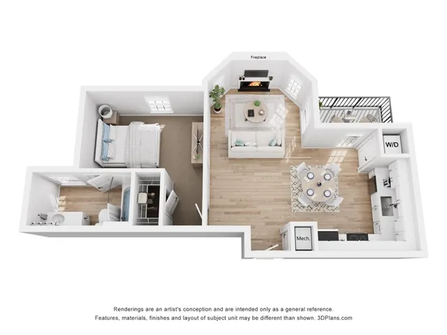 Rendering used for marketing purposes only