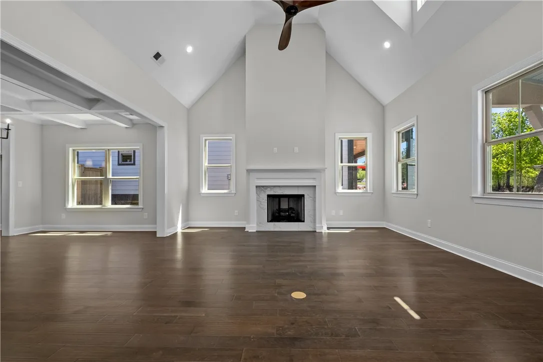 This image is of a previously built Foxglove A home, not the home for sale.