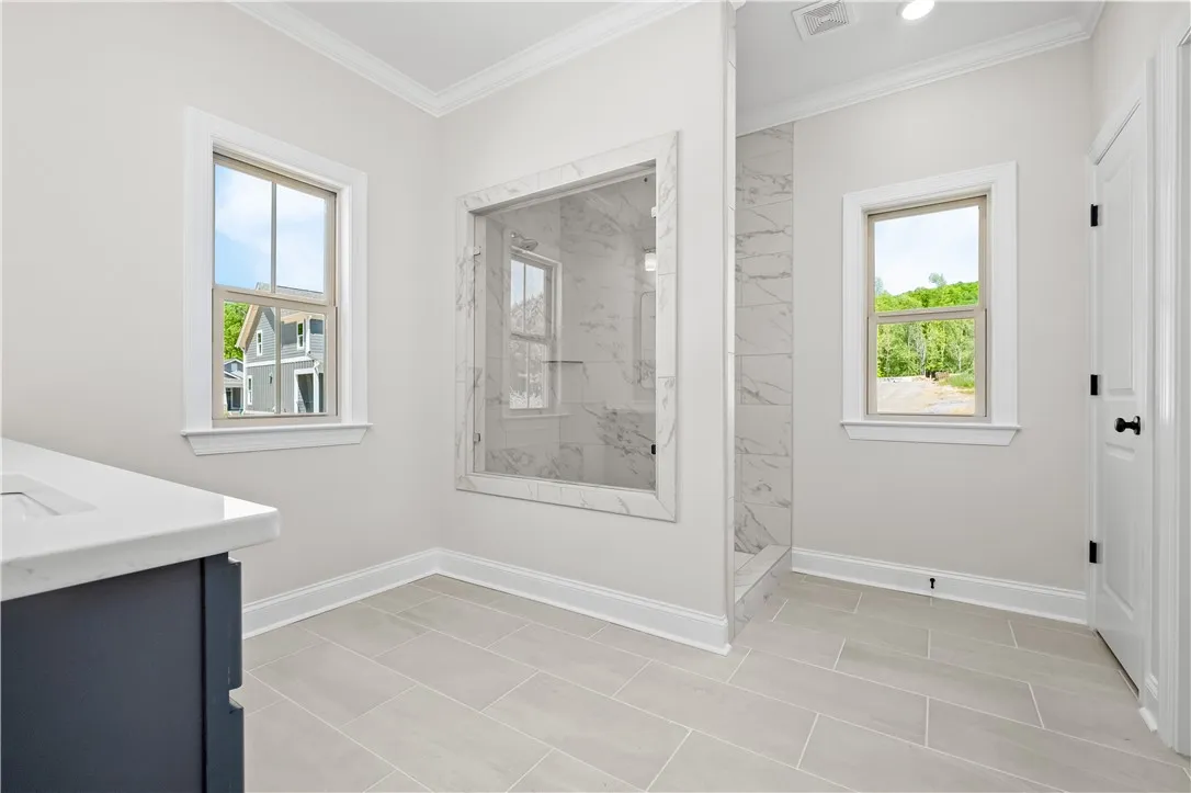 This image is of a previously built Foxglove A home, not the home for sale.
