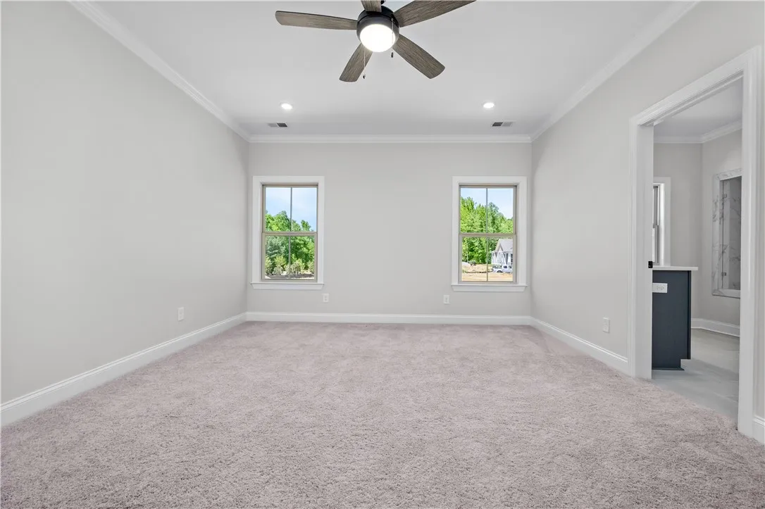 This image is of a previously built Foxglove A home, not the home for sale.