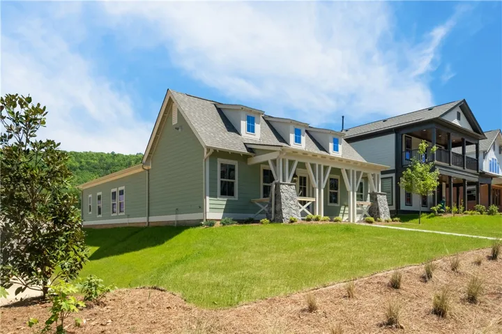 This image is of a previously built Foxglove A home, not the home for sale.