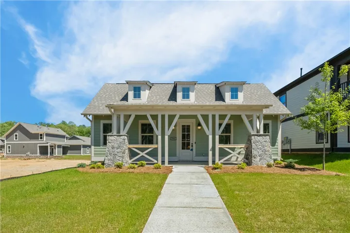 This image is of a previously built Foxglove A home, not the home for sale.