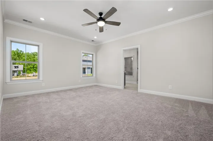 This image is of a previously built Foxglove A home, not the home for sale.