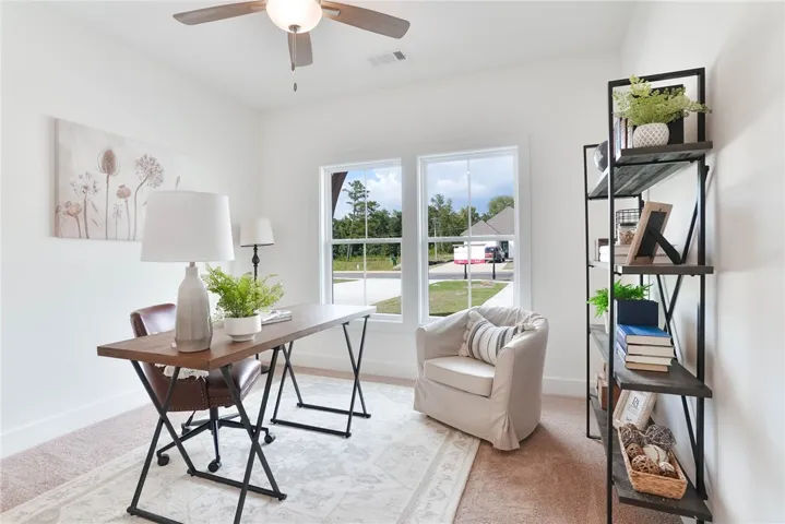 Photo is an example of a completed Camellia Duette. All plans, pricing and specifications are subject to change without notice.