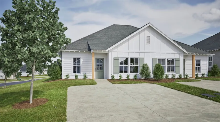 Corner Lot View of Camellia Duettes 71 & 70