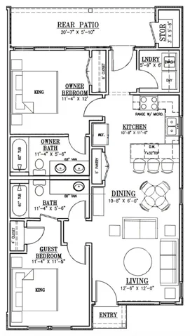 Camellia Duette Floor Plan