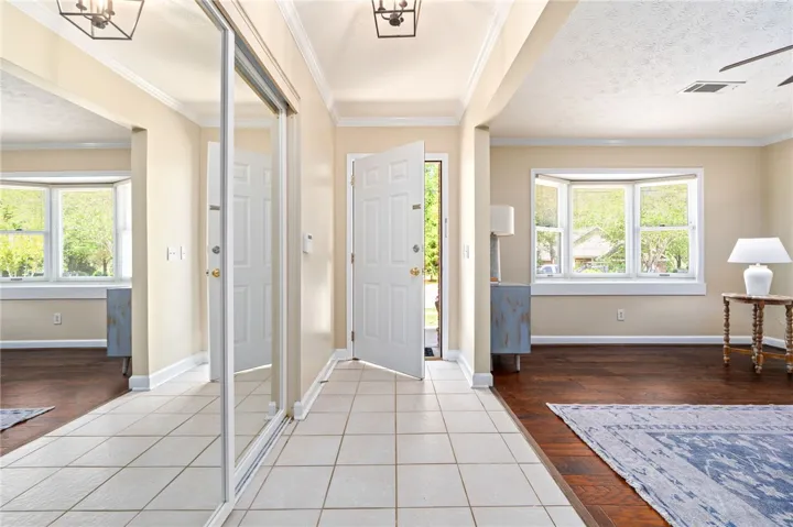 Step into this welcoming entrance foyer with ample natural light.
