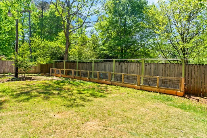 Raised garden beds with irrigation