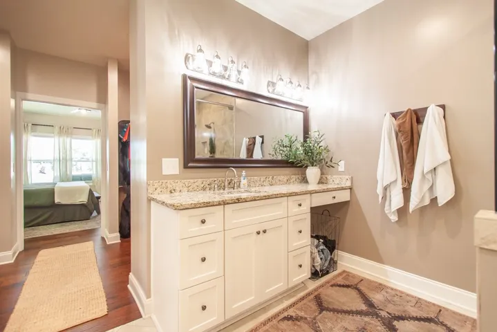 Double Sinks with great storage