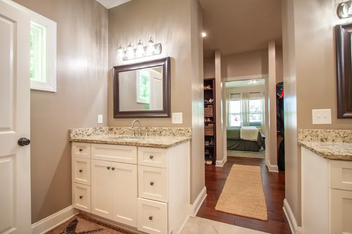 Double Sinks with great storage