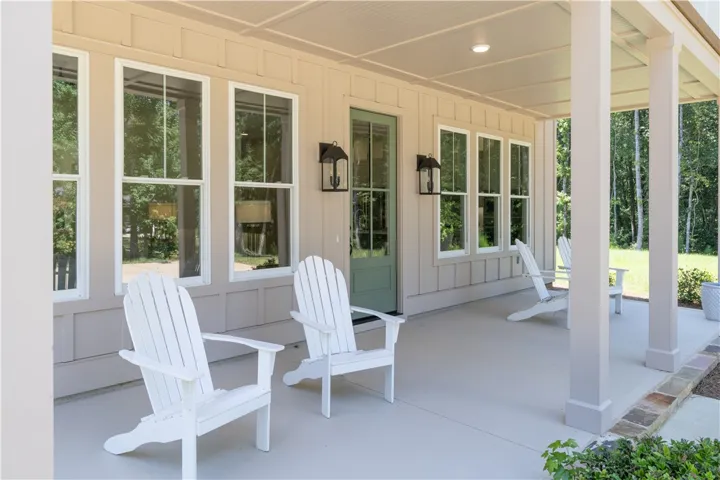 Front Porch Main Level.
