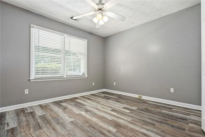 Bedroom 2 - New LVP flooring.