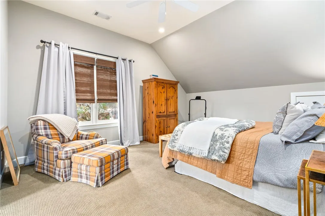 Each guest bedroom on the second level has a private en suite.