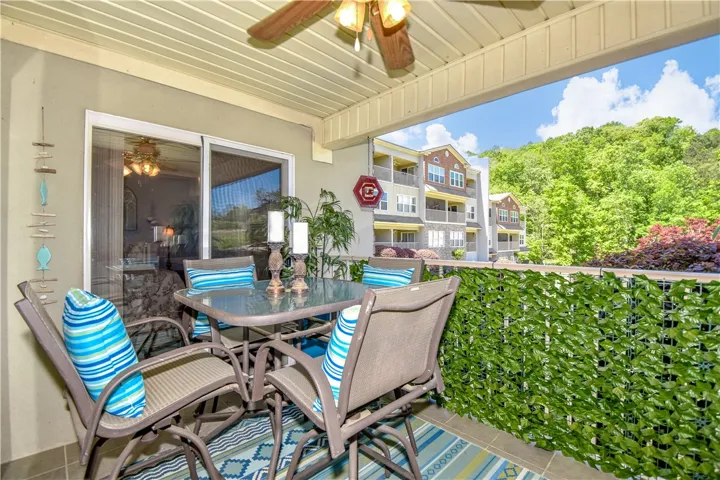 Relax on this inviting patio with serene views, ideal for quiet mornings or tranquil evenings.