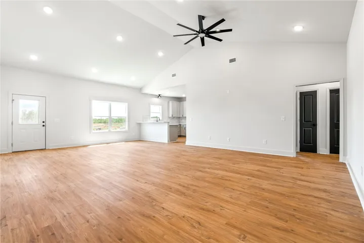 Living Room facing the kitchen