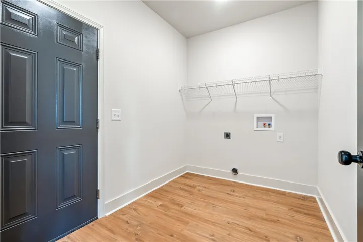 Laundry Room with access to garage