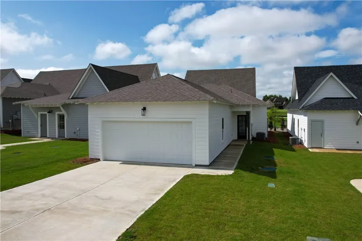 Example of a completed 2car Garage Homesite plan
