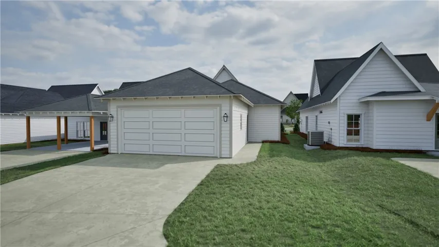 Rendering - Northgate Lot 215 - Elliot Plan with 2 car Garage